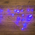 Гирлянда "Айсикл" (бахрома) 1.8х0.5м 48LED син. 3Вт 230В IP20 провод прозр. Neon-Night 