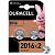 Элемент питания литиевый CR2016 BP-2 (блист.2шт) Duracell 
