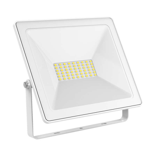 Прожектор светодиодный Elementary 70Вт 6500К 7200лм IP65 175-265В бел. Gauss 