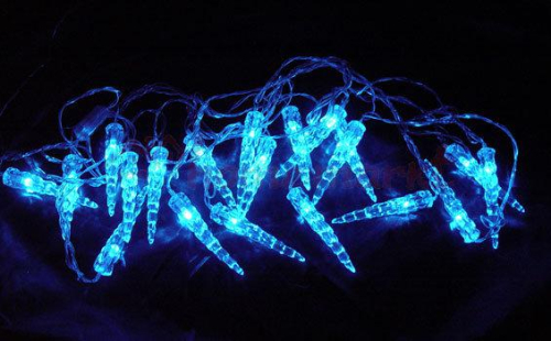 Гирлянда "Нить" ILD020-B 20 LED 2м син. IP20 SHLights 