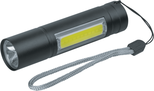 Фонарь NPT-KC06-ACCU 1LED(1Вт)+1СOB LED(3Вт) 3реж. брелок алюм. NAVIGATOR 