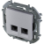 Механизм розетки компьютерной 2-м Inspiria RJ45 кат.6 UTP алюм. Leg Механизм розетки компьютерной 2-м Inspiria RJ45 кат.6 UTP алюм. Leg