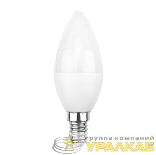 Лампа светодиодная 9.5Вт CN свеча 4000К нейтр. бел. E14 903лм Rexant 