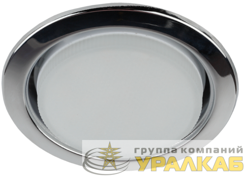 Светильник под GX53 13Вт 220В хром (уп.10шт) KL35 CН-10 /1 ЭРА 
