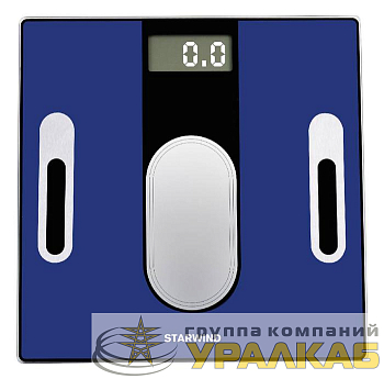 Весы напольные электронные SSP6050 макс.180кг син. STARWIND 