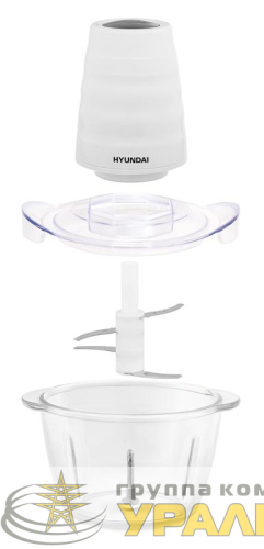 Измельчитель электрический HYC-G2110 1л. 200Вт бел. HYUNDAI 