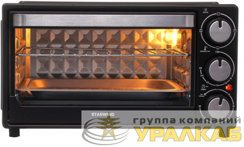 Мини-печь SMO2001 18л. 1300Вт черн. STARWIND 