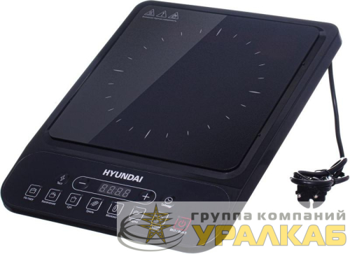 Плита индукционная HYC-0101 (настольная) черн. стеклокерамикаHYUNDAI 