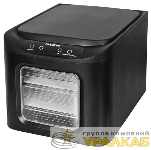 Сушка для фруктов и овощей HYFD-S1202 12под. 500Вт черн. HYUNDAI 