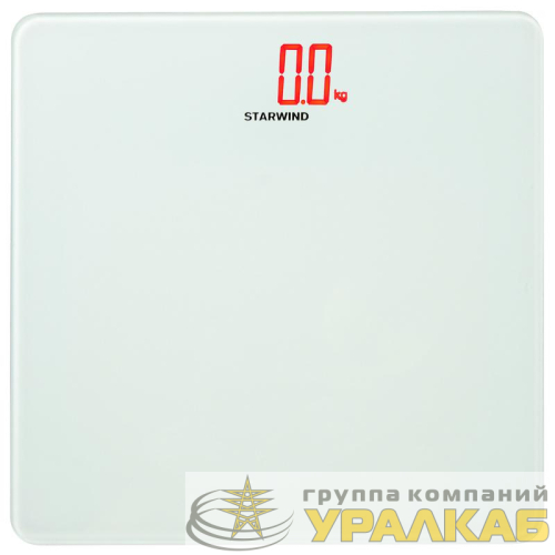 Весы напольные электронные SSP5451 макс.180кг бел. STARWIND 