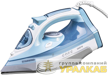 Утюг SIR2650 2600Вт голубой/бел. STARWIND 