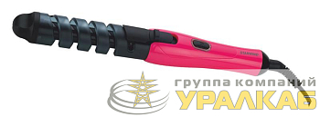 Щипцы SHE6501 25Вт макс.темп.:200С керамич. покрытие роз. STARWIND 
