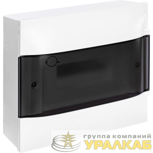Щиток пластиковый навесной Practibox S 1х8 дым. дверь Leg 