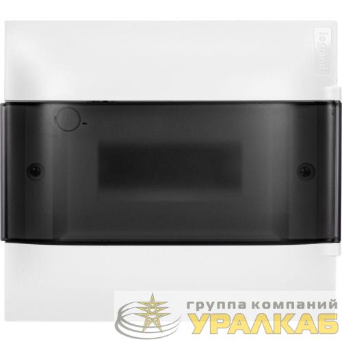 Щиток пластиковый навесной Practibox S 1х8 дым. дверь Leg 