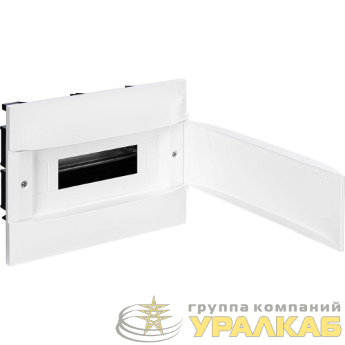 Щиток пластиковый встраиваемый Practibox S 1х12 бел. дверь Leg 