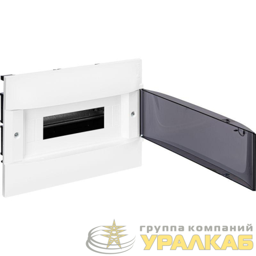 Щиток пластиковый встраиваемый Practibox S 1х12 дым. дверь Leg 