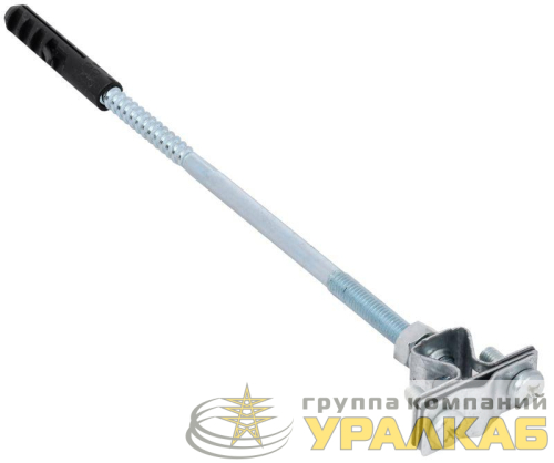 Держатель проводника кругл. 8-10мм бетонный фасад оцинк. сталь IEK 