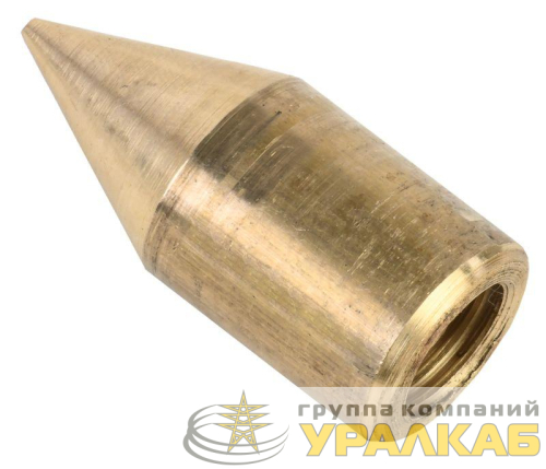 Наконечник заземления d14мм латунь IEK 
