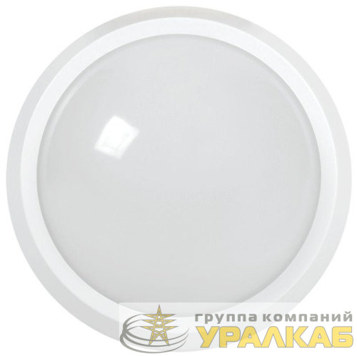 Светильник светодиодный ДПО 5070 28Вт 4000К IP65 круг бел. IEK 