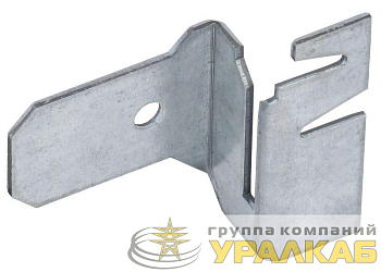 Держатель шин заземления оцинк. сталь IEK 