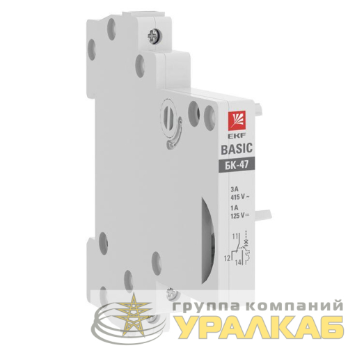 Блок-контакт БК-47 Basic EKF 