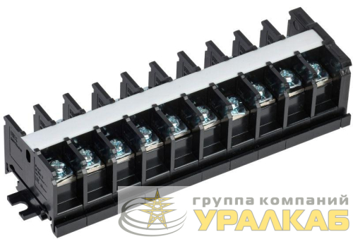 Блок зажимов БЗН TK-040 6кв.мм 40А на DIN-рейку 10 пар IEK 