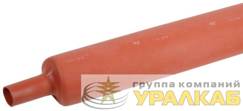 Трубка термоусадочная среднестен. ТТШс 65/25 10кВ 2.5:1 (уп.15м) красн. IEK 