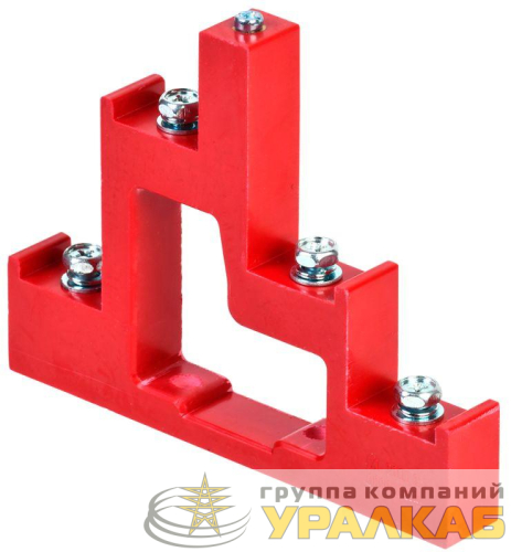 Изолятор ступенчатый ИС4-25/1-15 (4хМ6; 1хМ5) силовой с болтом IEK 