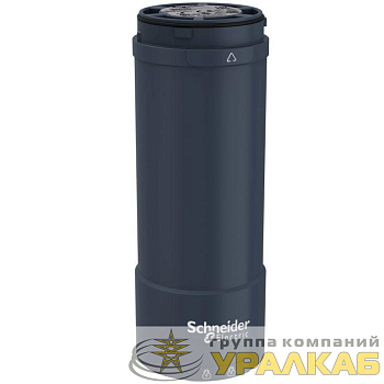 Комплект основание+верхн. крышка светов. колонны XVU 10-240В AC черн. NPN SchE 