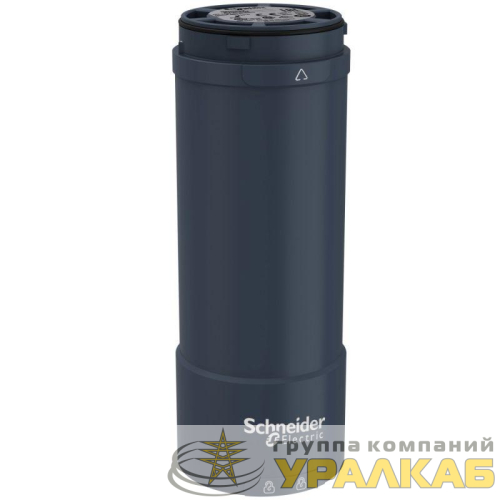 Комплект основание+верхн. крышка светов. колонны XVU 10-240В AC черн. NPN SchE 