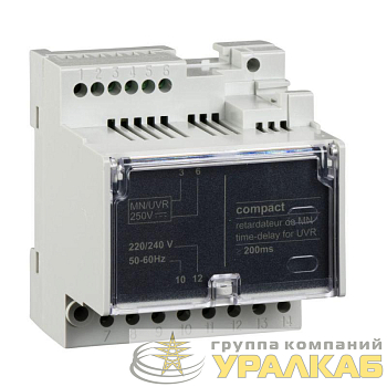 Реле времени UVR 220-240В 50Гц NS80-C1251 SchE 