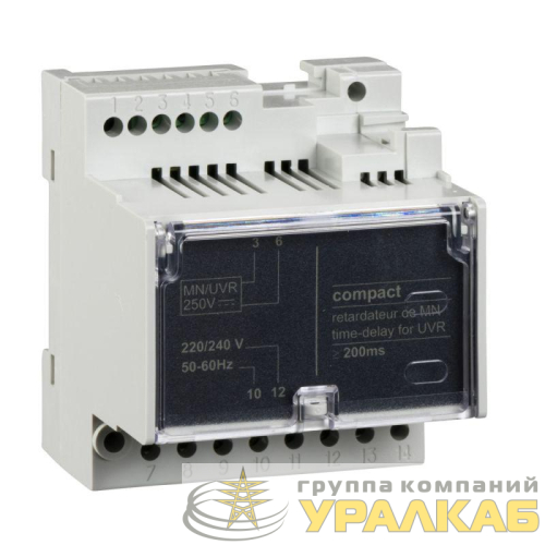 Реле времени UVR 220-240В 50Гц NS80-C1251 SchE 