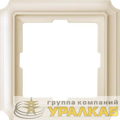 Рамка 1-м Merten беж. SchE 
