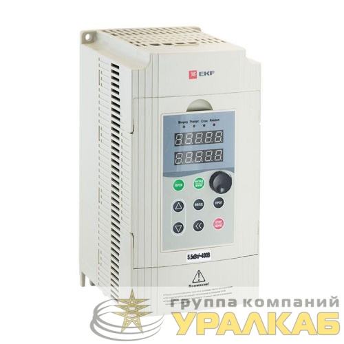 Преобразователь частоты 5.5/7.5кВт 3х400В VECTOR-100 PROxima EKF 