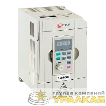 Преобразователь частоты 1.5/2.2кВт 1х230В VECTOR-100 PROxima EKF 