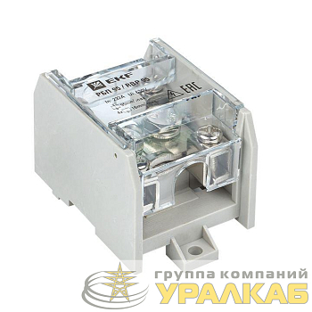 Блок распределительный проходной РБП 95 (1х95-4х16кв.мм) 232/100А PROxima EKF 