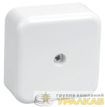 Коробка распаячная ОП КМ 50х50х20 бел. IEK 