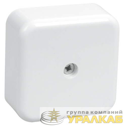 Коробка распаячная ОП КМ 50х50х20 бел. IEK 