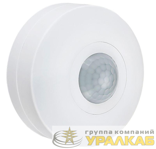 Детектор движения ДД 025 1200Вт 360град. 6М IP20 бел. IEK 