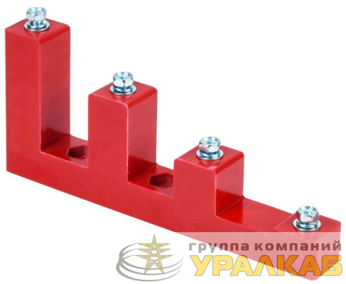 Изолятор ступенчатый ИСв4-30 (М8) силовой с болтом IEK 