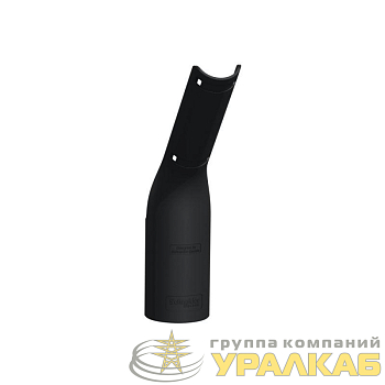 Заглушка колонны верхняя с направляющей под кабели Unica System+ антрацит SchE 