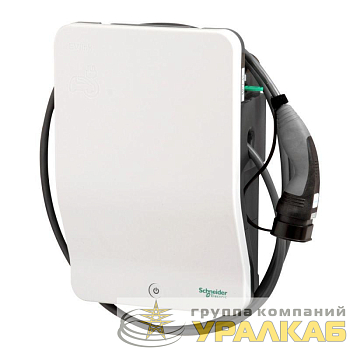 Станция компактная зарядная с кабелем WALLBOX STD ATT CABLE T1 7.4кВт SchE 