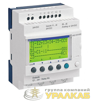 Реле ZELIO LOGIC 6ВХ/4ВЫХ 24В SchE 