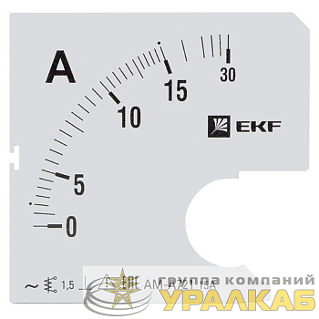 Шкала сменная для A721 15/5А-1.5 PROxima EKF 