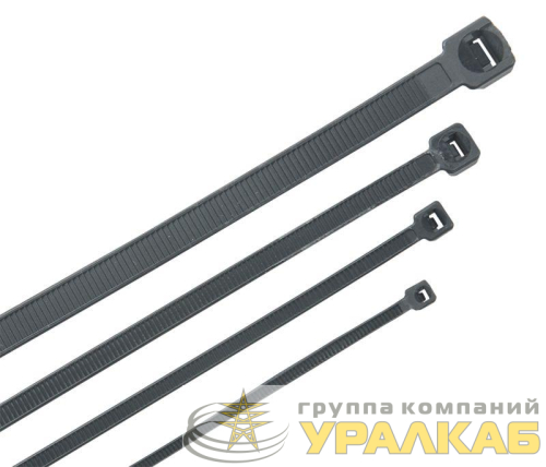 Хомут морозостойкий Хкм 3.6х150мм черн. (уп.100шт) IEK 