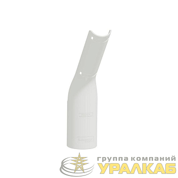 Заглушка колонны верхняя с направляющей под кабели Unica System+ бел. SchE 