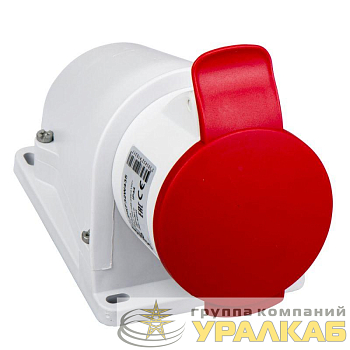 Розетка настенная 32А 380-415В 3P-N-E винт. IP44 SchE 