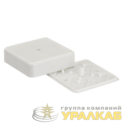 Коробка разветвительная КМР-030-030 наружная 75х75х26 бел. PROxima EKF 