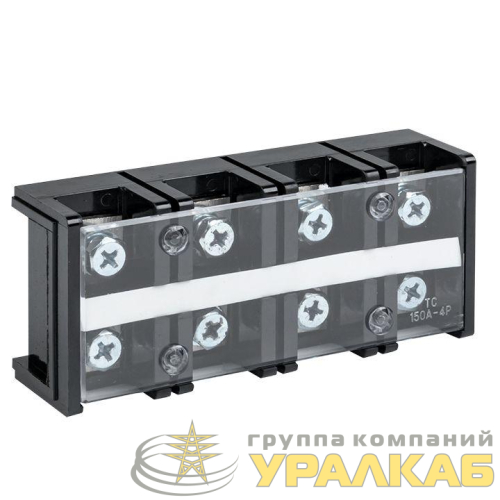 Терминал клеммный TC-1504 до 70кв.мм 150А 4 клеммные пары EKF 
