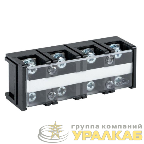 Терминал клеммный TC-1004 до 35кв.мм 100А 4 клеммные пары EKF 
